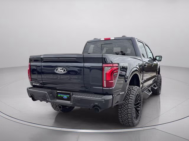 2025 Antimatter Blue Metallic Ford F-150 LARIAT 4X4 Truck