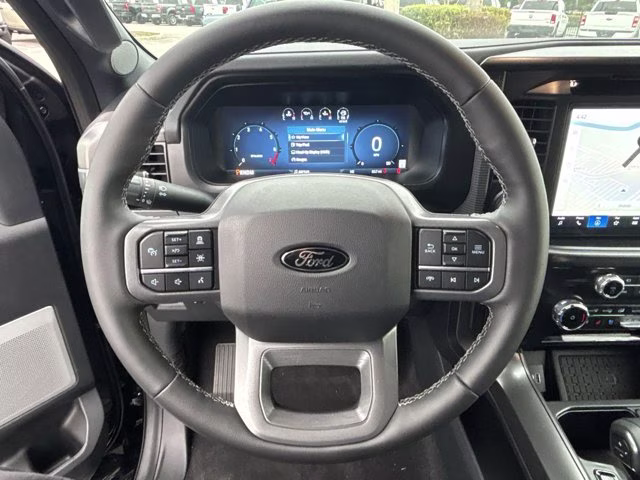 2025 Antimatter Blue Metallic Ford F-150 LARIAT 4X4 Truck