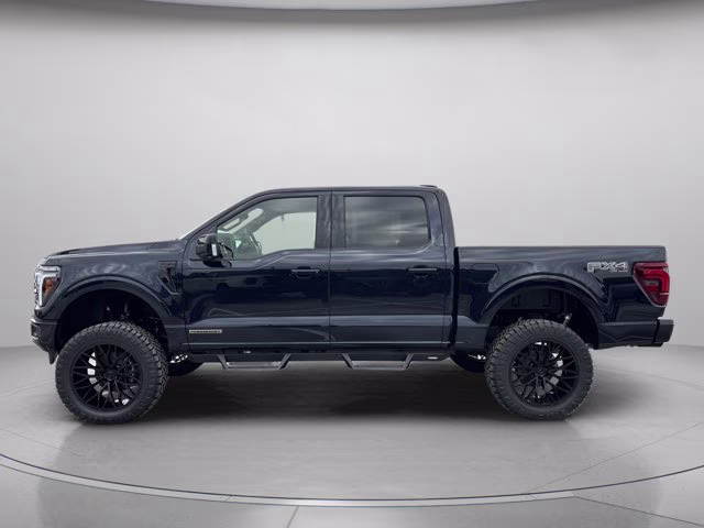 2025 Antimatter Blue Metallic Ford F-150 LARIAT 4X4 Truck
