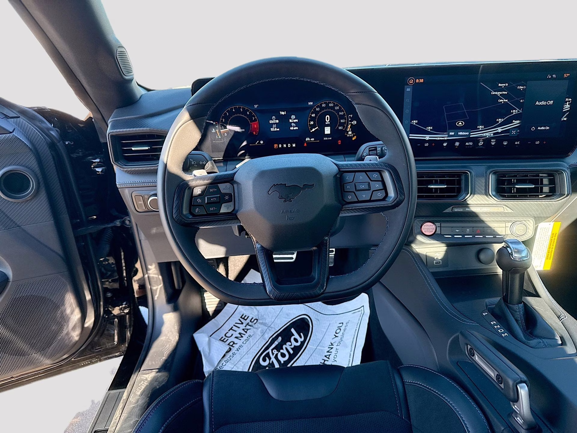 2025 Shadow Black Ford Mustang Dark Horse RWD Coupe