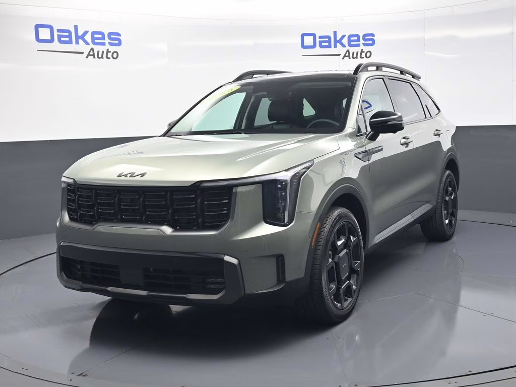 2025 Jungle Green Kia Sorento X-Line SX AWD SUV