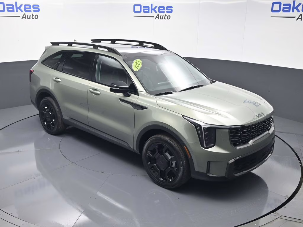 2025 Jungle Green Kia Sorento X-Line SX AWD SUV