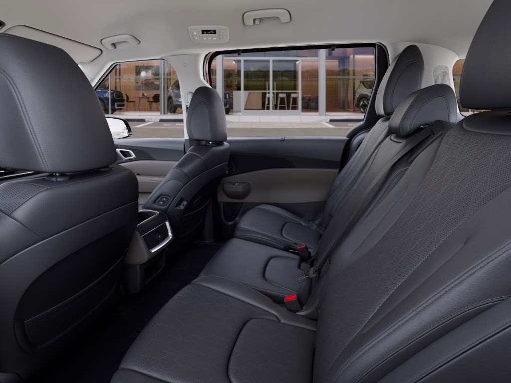 2026 Flare Red Kia Carnival Hybrid EX FWD Van