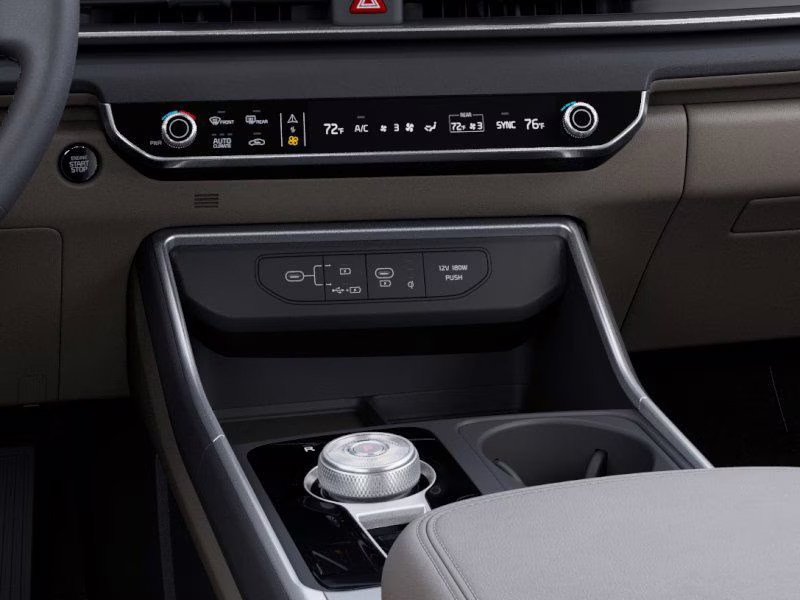 2026 Flare Red Kia Carnival Hybrid EX FWD Van