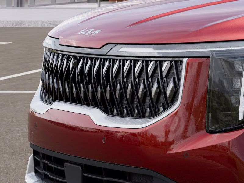 2026 Flare Red Kia Carnival Hybrid EX FWD Van