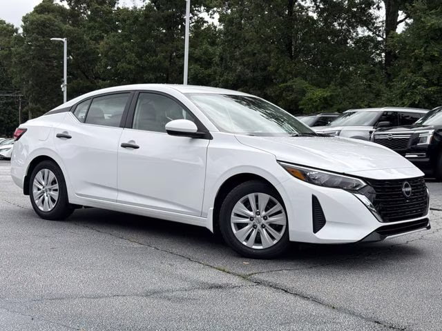 2025 Fresh Powder Nissan Sentra S FWD Sedan
