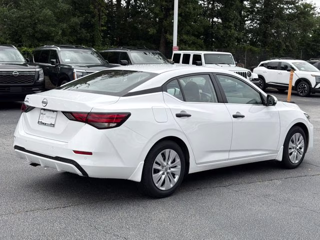 2025 Fresh Powder Nissan Sentra S FWD Sedan