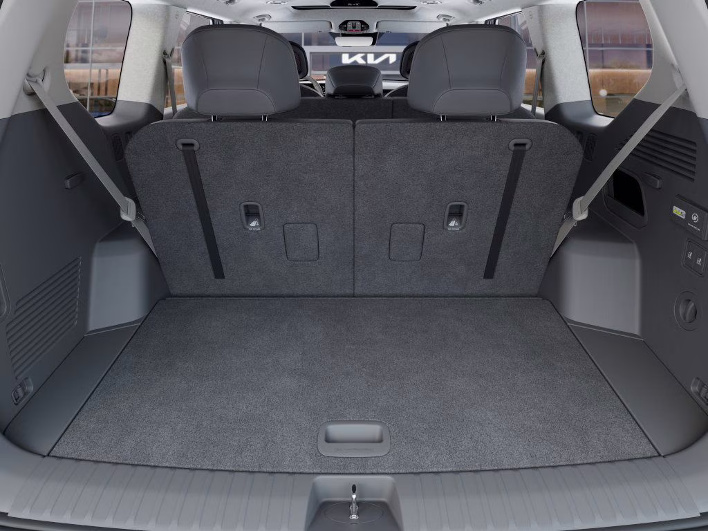 2026 Glacial White Pearl Kia EV9 Wind AWD SUV