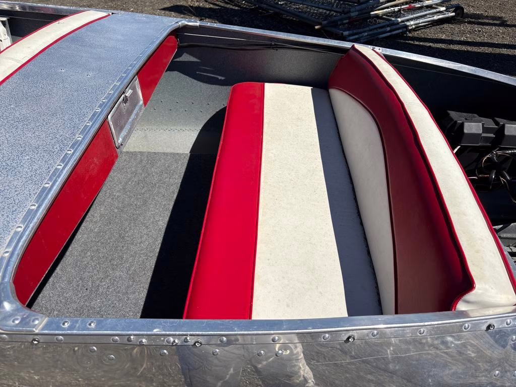 1955 Chrome Vagabond Feather Craft Boat Boat