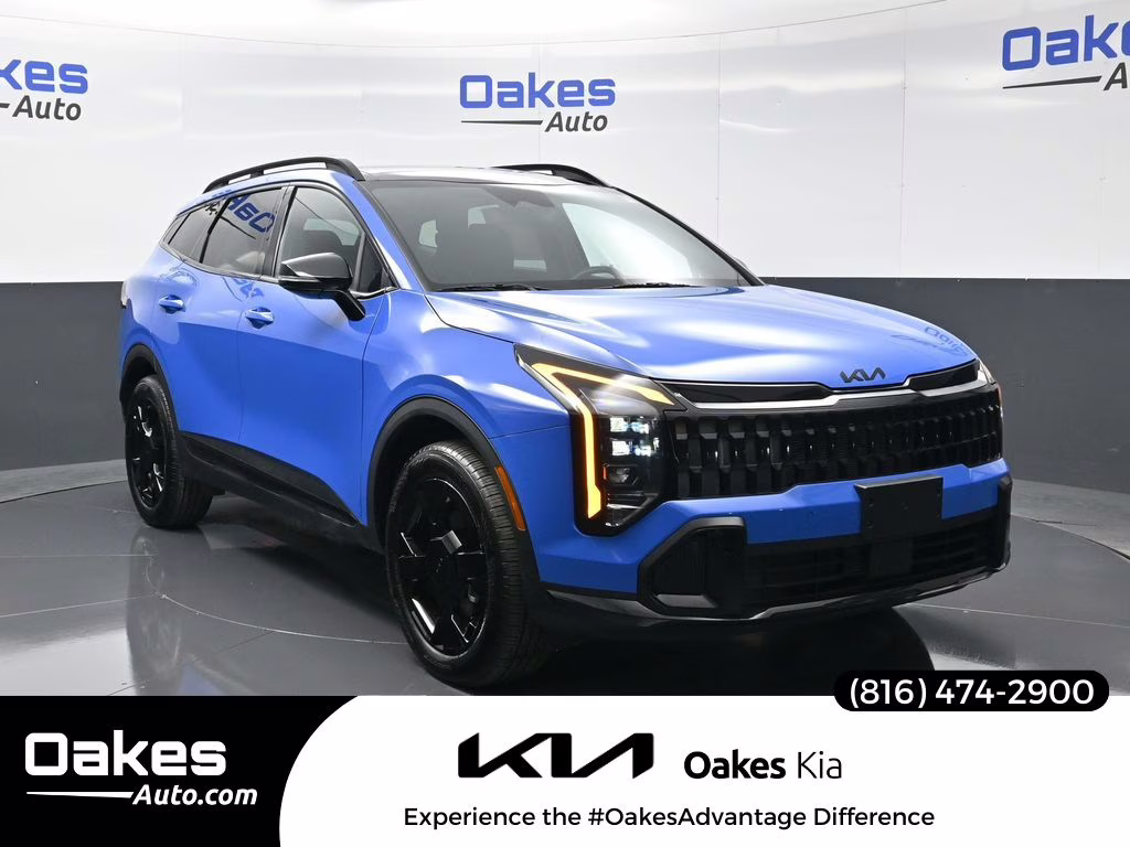 2026 Nebular Blue Kia Sportage X-Line AWD SUV