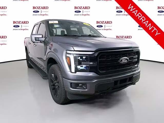 2025 Gray Metallic Ford F-150 Lariat 4X4 Truck