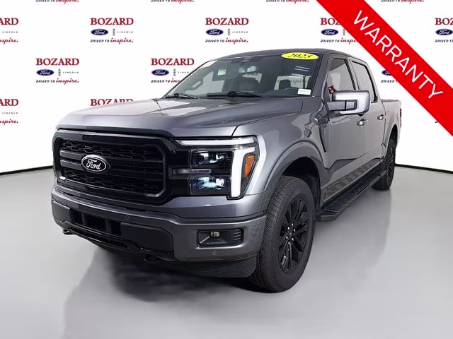 2025 Gray Metallic Ford F-150 Lariat 4X4 Truck