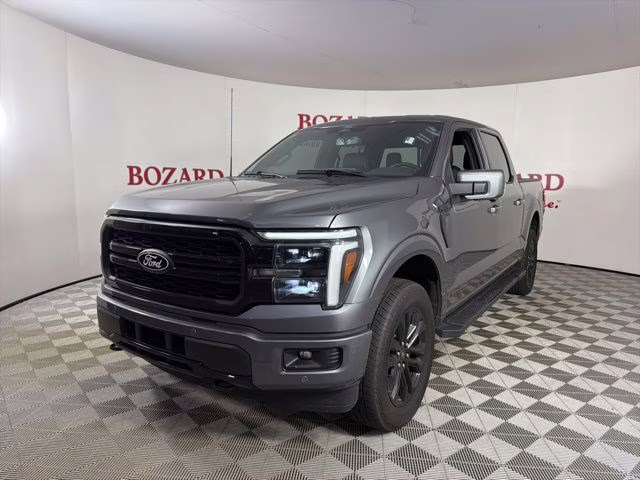 2025 Gray Metallic Ford F-150 Lariat 4X4 Truck