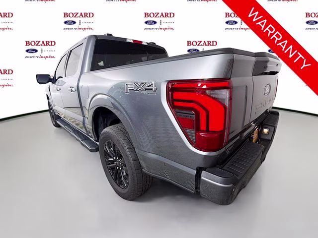 2025 Gray Metallic Ford F-150 Lariat 4X4 Truck
