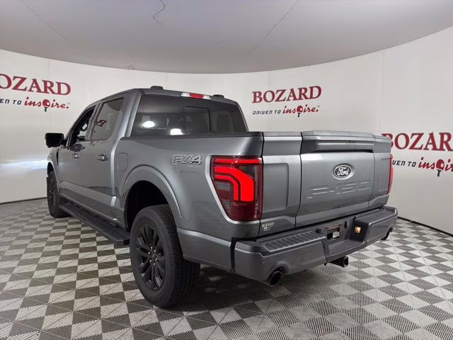 2025 Gray Metallic Ford F-150 Lariat 4X4 Truck