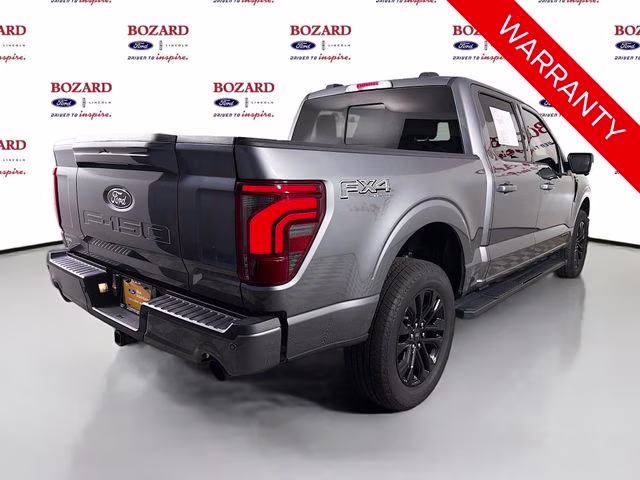 2025 Gray Metallic Ford F-150 Lariat 4X4 Truck
