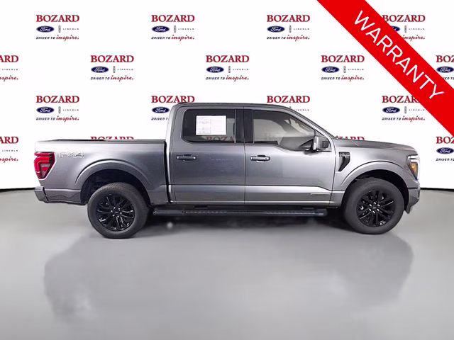 2025 Gray Metallic Ford F-150 Lariat 4X4 Truck