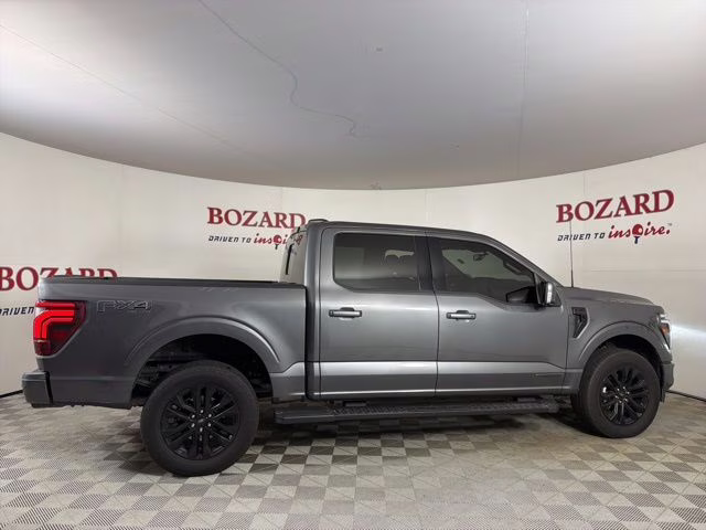 2025 Gray Metallic Ford F-150 Lariat 4X4 Truck