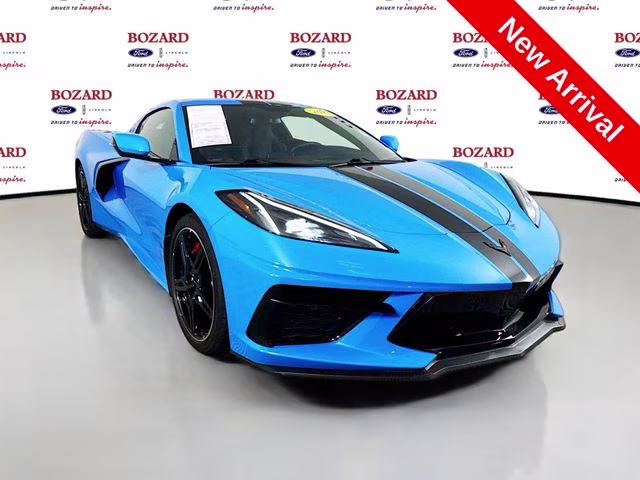 2023 Blue Chevrolet Corvette Stingray 1LT RWD Coupe
