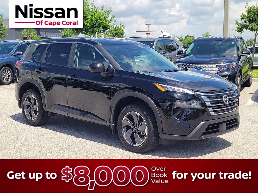 2026 Super Black Nissan Rogue SV FWD SUV