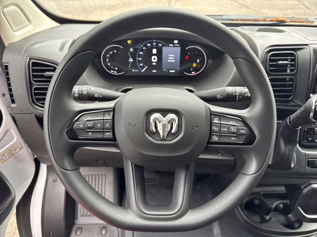 2026 Bright White Clearcoat Ram ProMaster Cargo Van Tradesman FWD Van