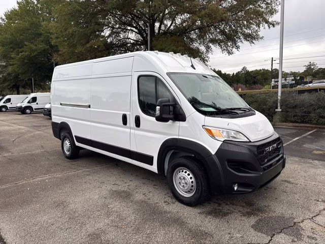 2026 Bright White Clearcoat Ram ProMaster Cargo Van Tradesman FWD Van
