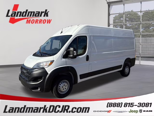 2026 Bright White Clearcoat Ram ProMaster Cargo Van Tradesman FWD Van