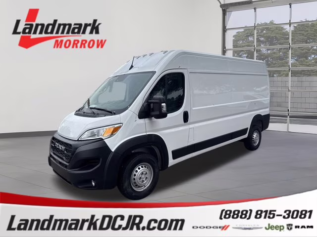 2026 Bright White Clearcoat Ram ProMaster Cargo Van Tradesman FWD Van
