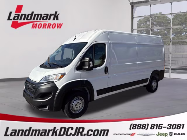 2026 Bright White Clearcoat Ram ProMaster Cargo Van Tradesman FWD Van