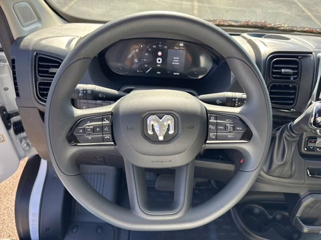 2026 Bright White Clearcoat Ram ProMaster Cargo Van Tradesman FWD Van