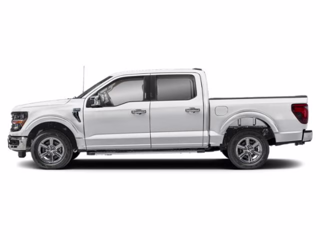 2025 Space White Metallic Ford F-150 XLT w/Mobile Office Pkg 4X4 Truck