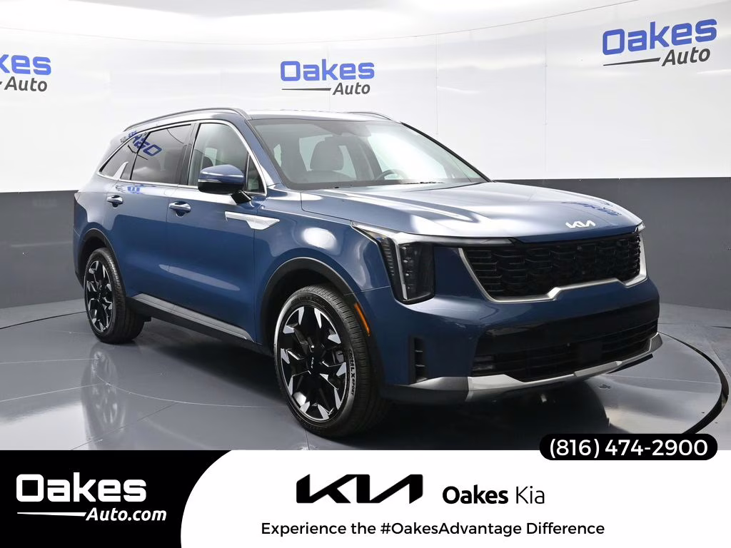 2025 Midnight Lake Blue Kia Sorento EX FWD SUV