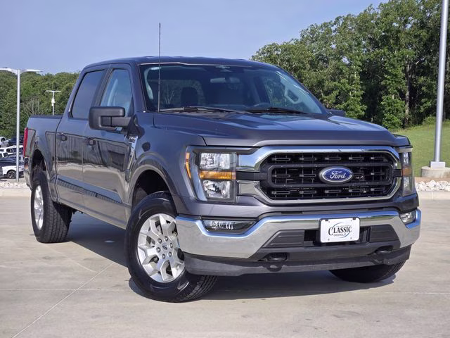 2023 Gray Metallic Ford F-150 XLT 4X4 Truck