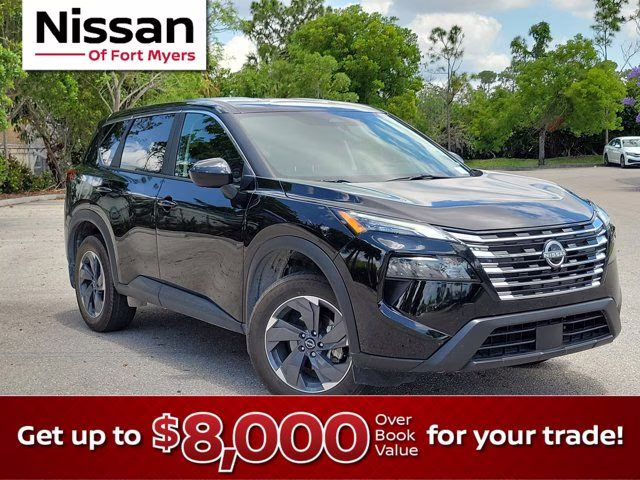 2026 Super Black Nissan Rogue SV FWD SUV