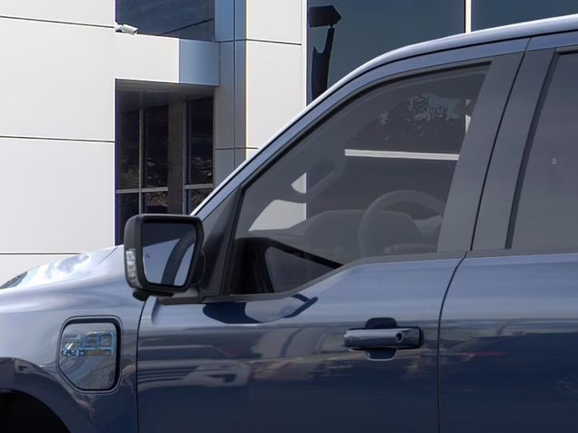 2025 Antimatter Blue Metallic Ford F-150 Lightning Flash AWD Truck
