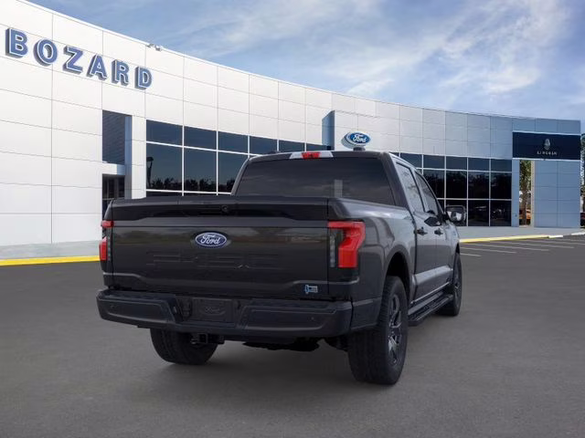 2025 Agate Black Metallic Ford F-150 Lightning Flash AWD Truck