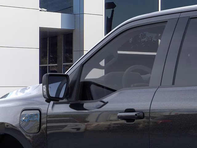 2025 Agate Black Metallic Ford F-150 Lightning Flash AWD Truck