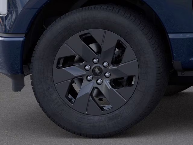 2025 Antimatter Blue Metallic Ford F-150 Lightning Flash AWD Truck