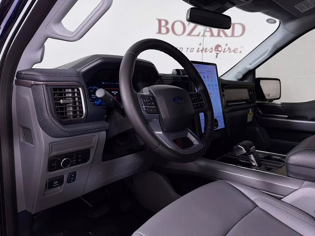 2025 Antimatter Blue Metallic Ford F-150 Lightning Flash AWD Truck