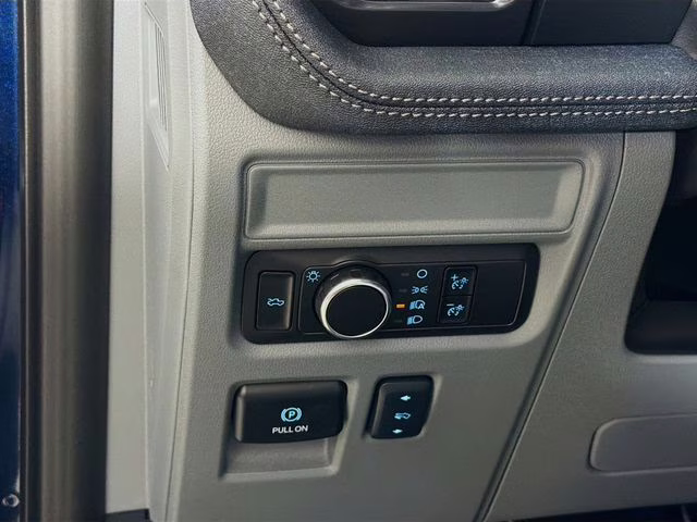 2025 Antimatter Blue Metallic Ford F-150 Lightning Flash AWD Truck