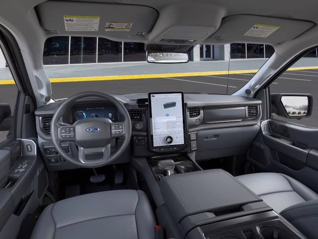 2025 Carbonized Gray Metallic Ford F-150 Lightning Flash AWD Truck