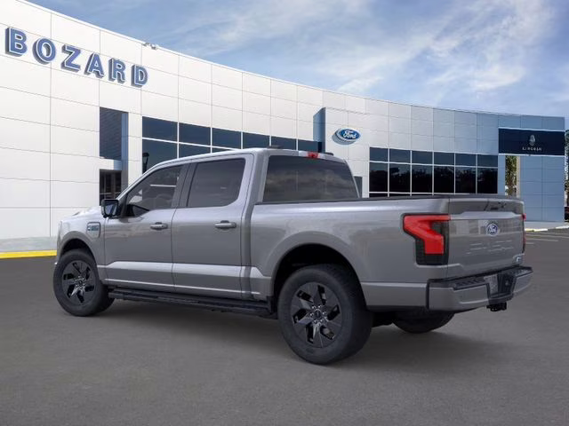 2025 Carbonized Gray Metallic Ford F-150 Lightning Flash AWD Truck