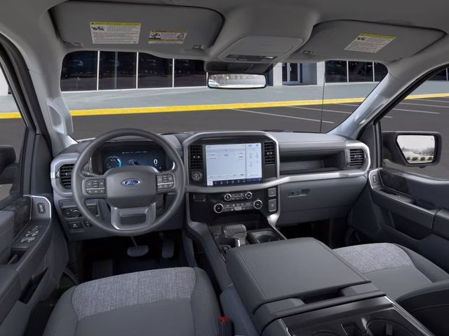 2025 Oxford White Ford F-150 Lightning XLT AWD Truck