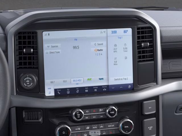 2025 Oxford White Ford F-150 Lightning XLT AWD Truck