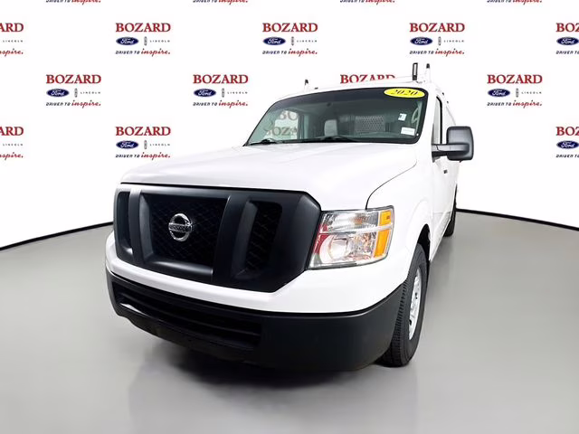 2020 Glacier White Nissan NV2500 HD SV RWD Van
