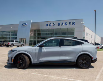 2025 Glacier Gray Metallic Tri-Coat Ford Mustang Mach-E GT AWD SUV