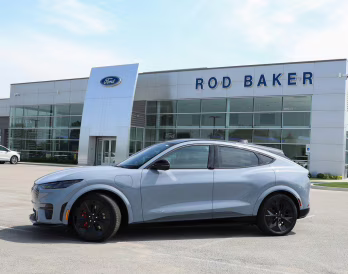 2025 Glacier Gray Metallic Tri-Coat Ford Mustang Mach-E GT AWD SUV