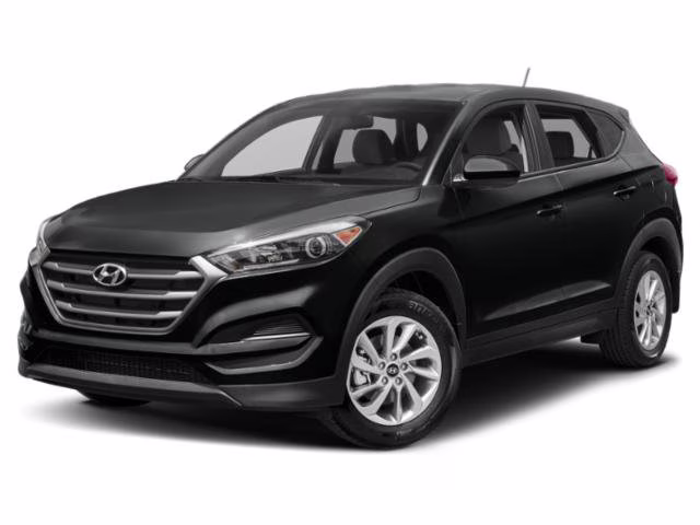 2018 Black Noir Pearl Hyundai Tucson SE FWD SUV