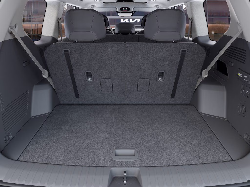 2026 Glacial White Pearl Kia EV9 Wind AWD SUV