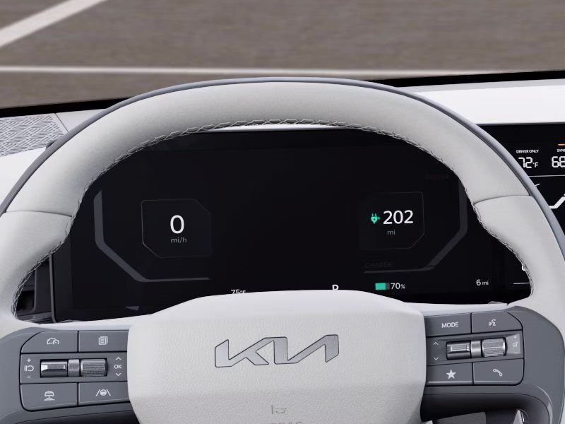 2026 Glacial White Pearl Kia EV9 Wind AWD SUV